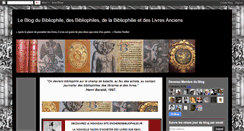 Desktop Screenshot of bibliophilie.blogspot.com
