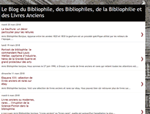 Tablet Screenshot of bibliophilie.blogspot.com