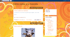 Desktop Screenshot of mascotasencuidado.blogspot.com