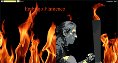 Desktop Screenshot of embrujo-flamenco.blogspot.com