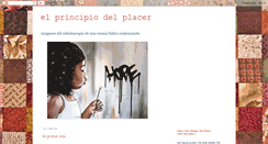 Desktop Screenshot of elprincipiodelplacer.blogspot.com