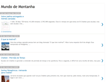 Tablet Screenshot of mundodemontanha.blogspot.com