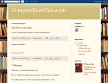 Tablet Screenshot of comparebeermats.blogspot.com