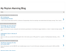 Tablet Screenshot of mypeytonmanningblog.blogspot.com