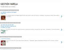 Tablet Screenshot of gestionvarela.blogspot.com