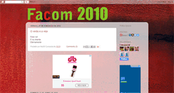Desktop Screenshot of facom2010.blogspot.com