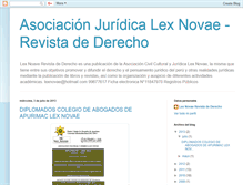Tablet Screenshot of lexnovae.blogspot.com