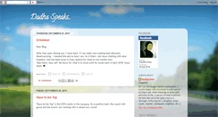 Desktop Screenshot of dadhaspeaks.blogspot.com