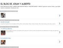 Tablet Screenshot of josanyalberto.blogspot.com