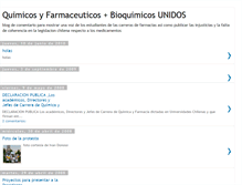 Tablet Screenshot of farmaceuticosunidos.blogspot.com