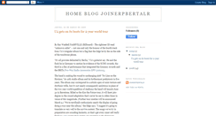 Desktop Screenshot of joinerpbertalr.blogspot.com