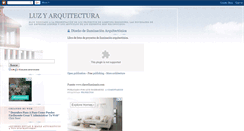 Desktop Screenshot of luzyarquitectura.blogspot.com