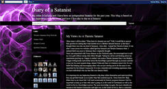 Desktop Screenshot of infinitysatanis.blogspot.com