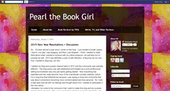 Desktop Screenshot of pearlthebookgirl.blogspot.com