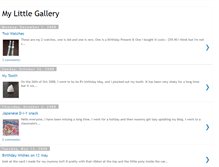 Tablet Screenshot of my-little-gallery.blogspot.com