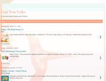 Tablet Screenshot of findyourfolks.blogspot.com