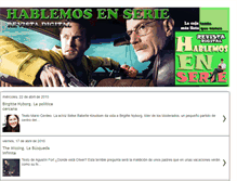 Tablet Screenshot of hablemosenserie.blogspot.com