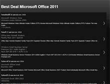 Tablet Screenshot of microsoftoffice2011.blogspot.com