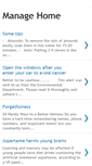 Mobile Screenshot of managehome-nk.blogspot.com