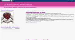 Desktop Screenshot of la-rencontre-amoureuse.blogspot.com