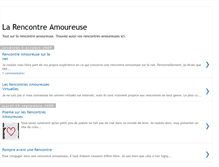 Tablet Screenshot of la-rencontre-amoureuse.blogspot.com