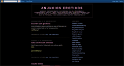 Desktop Screenshot of anuncios-eroticos.blogspot.com