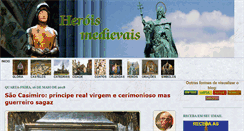 Desktop Screenshot of heroismedievais.blogspot.com