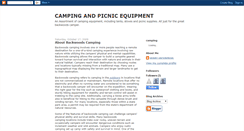 Desktop Screenshot of henryenterprisecampingandpicnicequip.blogspot.com