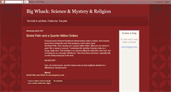 Desktop Screenshot of bigwhack.blogspot.com