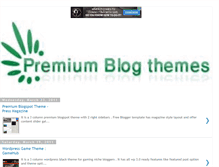 Tablet Screenshot of premiumblogthemes.blogspot.com