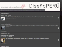 Tablet Screenshot of disenaperu.blogspot.com