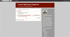 Desktop Screenshot of chscollegecenter.blogspot.com