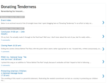 Tablet Screenshot of donatingtenderness.blogspot.com
