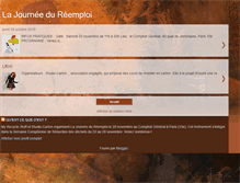 Tablet Screenshot of lajourneedureemploi.blogspot.com