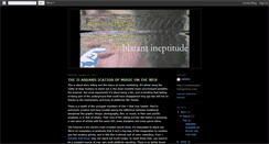 Desktop Screenshot of blatantineptitude.blogspot.com