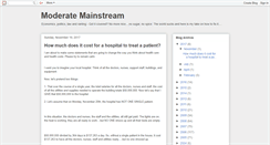 Desktop Screenshot of moderatemainstream.blogspot.com