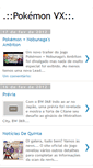 Mobile Screenshot of pokemon-vx.blogspot.com