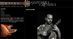 Desktop Screenshot of guitarracreativa.blogspot.com