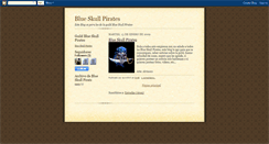 Desktop Screenshot of blueskullpirates.blogspot.com