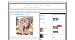 Desktop Screenshot of beautiful-actresses.blogspot.com