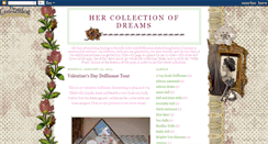 Desktop Screenshot of hercollectionofdreams.blogspot.com