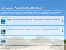 Tablet Screenshot of duna-verde-caorle.blogspot.com
