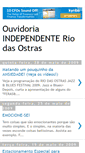 Mobile Screenshot of ouvidoriariodasostras.blogspot.com