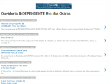 Tablet Screenshot of ouvidoriariodasostras.blogspot.com