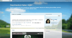 Desktop Screenshot of gayrimenkul-haberarsiv.blogspot.com