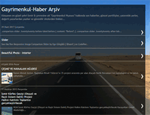 Tablet Screenshot of gayrimenkul-haberarsiv.blogspot.com