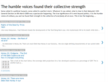 Tablet Screenshot of humblevoice.blogspot.com