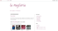 Desktop Screenshot of maglieria.blogspot.com