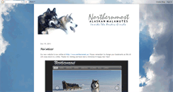 Desktop Screenshot of laplandmalamutes.blogspot.com