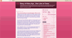 Desktop Screenshot of diaryofaya.blogspot.com